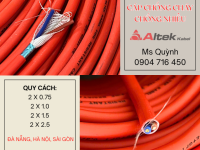 Cáp chống cháy chống nhiễu Altek Kabel Hà Nội, Đà Nẵng, Hà Tĩnh