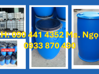 Bán thùng phuy nhựa đựng hóa chất loãng, thùng phuy đựng hóa chất công trình