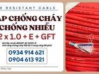Cáp báo cháy chống cháy 2x1.5+E+GFT Altek Kabel chính hãng tại Hà Nội, Đà Nẵng, HCM