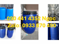 Thùng phuy nhựa 220 lít đựng vật tư, thùng phuy nhựa 120 lít đựng nguyên liệu