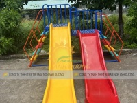 Cầu trượt trẻ em giá rẻ, cầu trượt máng trượt ngoài trời