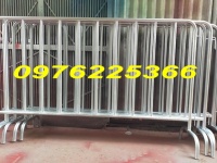 Hàng rào di động thép sơn tĩnh điện 