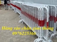 Hàng rào di động thép sơn tĩnh điện 