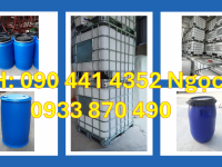 Thùng Phuy Nhựa HDPE 60 Lít - Đựng Ethanol,dung môi dễ cháy