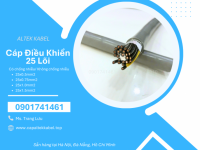 Cáp điều khiển 25x0.5/25x0.75/25x1.0/25x1.5 Altek Kabel
