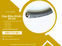 Cáp điều khiển 25x0.5/25x0.75/25x1.0/25x1.5 Altek Kabel
