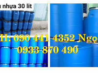 Thùng phuy sắt đựng hóa chất, vỏ thùng phuy sắt 220 lít công nghiệp 