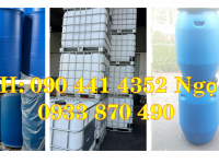 Thùng phuy sắt đựng hóa chất, vỏ thùng phuy sắt 220 lít công nghiệp 