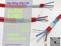 Altek Kabel: Cáp chống cháy chống nhiễu 2x2.5+E+GFT