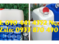 Can 25 lít đựng chất tẩy rửa, can 30 lít vuông đựng hóa chất sinh khí 