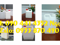 Can 1 lít đựng nông dược, bán can nhựa 0.5 lít vuông đựng hóa chất