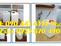 Can 1 lít đựng nông dược, bán can nhựa 0.5 lít vuông đựng hóa chất