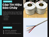 Cáp Tín Hiệu Báo Cháy Altek Kabel 4x0.22/6x0.22/8x0.22