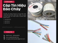 Cáp Tín Hiệu Báo Cháy Altek Kabel 4x0.22/6x0.22/8x0.22