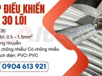 Cáp điều khiển 30x0.5/30x0.75/30x1.0/30x1.5 Altek Kabel 