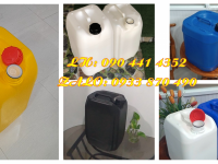 Thùng nhựa vuông đựng hóa chất siêu dày từ 10 lít đến 30 lít