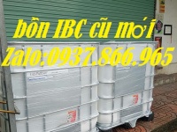 Bồn cũ sử dụng 1 lần độ mới  90%, tank 1000l mới, bồn 1000l đựng chất lỏng
