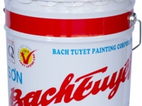 Tổng đại lý bán sơn dầu Bạch Tuyết màu đỏ phòng cháy chữa cháy cho sắt thép chính hãng giá rẻ 