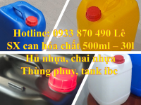 Cung cấp can 20 lít đựng nhớt, thùng nhựa 25 lít đựng dầu mỡ