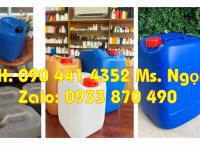 Can 25 lít đựng hóa chất pha chế, can 30 lít đựng màu nhuộm