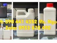 Công ty sx can đựng hóa chất 5 lít, 2 lít, 1 lít, 500ml cam kết chất lượng
