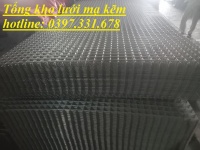 Tấm lưới thép hàn 4ly ô 50x50 mạ kẽm hàng sẵn kho