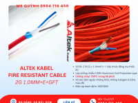 Cáp chống cháy chống nhiễu Altek Kabel 2x1.0 Sài Gòn, Hà Nội, Đà Nẵng, Vũng Tàu