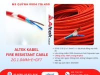Cáp chống cháy chống nhiễu Altek Kabel 2x1.0 Sài Gòn, Hà Nội, Đà Nẵng, Vũng Tàu