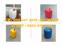 Can nhựa 25 lít đựng nhớt, can 30 lít đựng hóa chất nông nghiệp 