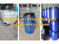 Cung cấp thùng phi nhựa 220 lít nắp hở, thùng phuy đựng dầu nhờn, mủ cao su