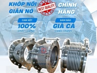 Khớp giãn nở inox/ Ống bù trừ giãn nở nhiệt/ Khớp nối giãn nở inox pasty