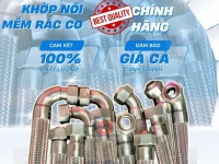 Khớp nối mềm inox/ Khớp nối mềm inox chịu nhiệt/ Khớp nối mềm kết nối mặt bích