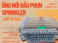 Ống mềm chữa cháy/ Ống nối đầu phun sprinkler/ Ống mềm đầu phun sprinkler