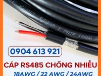 Cáp tín hiệu RS485 xoắn chống nhiễu 2 lớp 24AWG 1 PAIR ( 2 lõi)