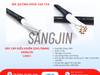 Cáp điều khiển Sangjin DVV 12x0.5, 12x0.75, 12x1.25, 12x1.5 Sài Gòn, Đồng Nai