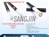 Cáp điều khiển Sangjin DVV 12x0.5, 12x0.75, 12x1.25, 12x1.5 Sài Gòn, Đồng Nai