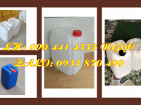 SX can nhựa 20 lít đựng dầu mỡ, can 25 lít đựng nhớt, thùng nhựa 30 lít đựng cồn 