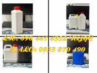 Can nhựa 1 lít đựng nước lau kính, can nhựa vuông 2 lít đựng nước lau sàn