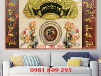 Tranh gạch 3D cho phòng thờ – giữ trọn nét thiêng