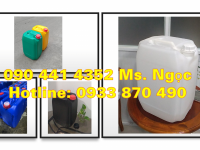 Vỏ can nhựa 10 lít dày, can 20 lít đựng HCL, NaOH, H2S03, BaC03..