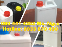 SX can nhựa kháng hóa chất tốt, can nhựa 5 lít đựng hóa chất nóng/ loãng 