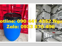 BÁN THÙNG PHUY 120 LÍT ĐỰNG NÔNG SẢN, THÙNG NHỰA 220 LÍT LÀM BÈ ĐỘ NỔI TỐT 