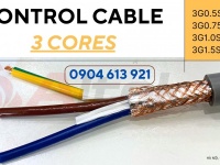 Cáp điều khiển 3x0.5/3x0.75/3x1.0/3x1.5 Altek Kabel 