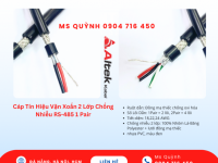 Cáp tín hiệu RS485 24awg,22awg,18awg Altek Kabel