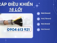 Cáp điều khiển 16x0.5/16x0.75/16x1.0/16x1.5 Altek Kabel 