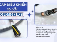 Cáp điều khiển 16x0.5/16x0.75/16x1.0/16x1.5 Altek Kabel 