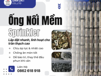 Ống Mềm Sprinkler: Giải Pháp Linh Hoạt, Tiết Kiệm Cho Hệ Thống PCCC Hiện Đại