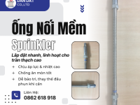 Ống mềm sprinkler, ống mềm nối đầu phun sprinkler, ống mềm inox chữa cháy, flexible sprinkler hose