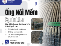 Ống mềm sprinkler, ống mềm nối đầu phun sprinkler, ống mềm inox chữa cháy, flexible sprinkler hose