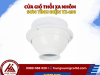 Cửa gió thổi xa nhôm sơn tĩnh điện TX-150